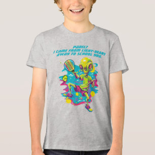 T-shirt En Tri-matière 👽Padel Behold-les « Lil’ Smashonaut Supreme » Enf