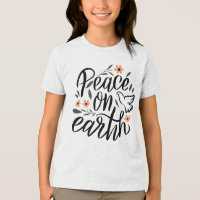 Paix sur Terre Design Floral