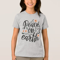 Paix sur Terre Design Floral
