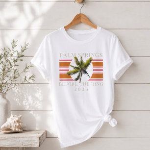 T-shirt En Tri-matière Palm Springs Before the Ring – Enterrement de Vie 