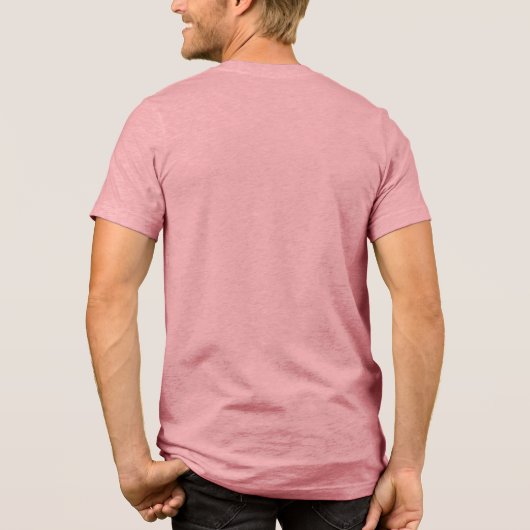 T-shirt En Tri-matière Palmier rose Parties scintillant (Verso)