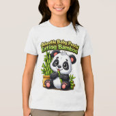 T-shirt En Tri-matière panda (Recto)