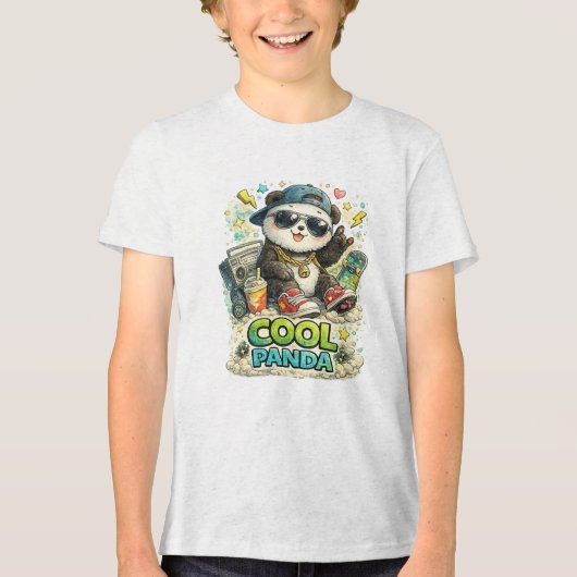 T-shirt En Tri-matière Panda Cool (Recto)