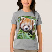 T-shirt En Tri-matière Panda rouge (Recto)