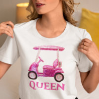 Panier de golf rose Faux Sequin Queen