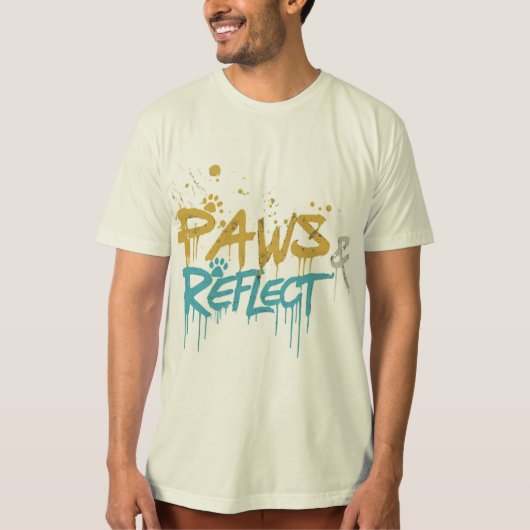 T-shirt En Tri-matière Paniers et réflexion (Devant)