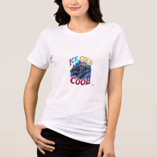 T-shirt En Tri-matière Panthère ADOM glaciale et cool