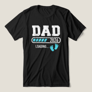 T-shirt En Tri-matière Papa 2026 Bientôt futur papa 2026