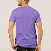 T-shirt En Tri-matière Papa du Patch - Drôle Citrouille Éffrayant Hallowe (Verso)