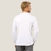 T-shirt En Tri-matière Papa Funny Café est ma seule longue manche d'espoi (Verso complet)