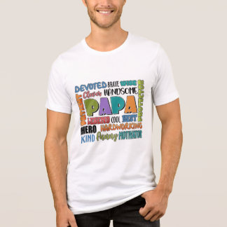 T-shirt En Tri-matière Papa — Les Nombreux Casquettes Qu'Il Porte Le T-sh