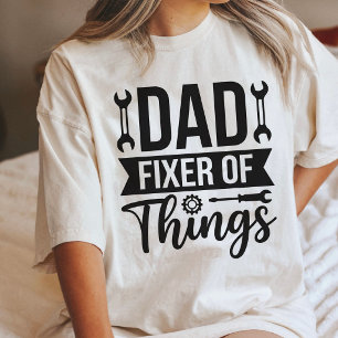 T-shirt En Tri-matière Papa qui répare tout Cadeau drôle pour la fête des