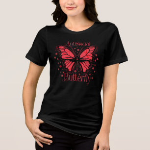 T-shirt En Tri-matière Papillon Antisocial