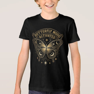 T-shirt En Tri-matière Papillon céleste Boho « Humeur papillon activée »