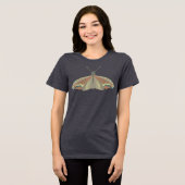 T-shirt En Tri-matière Papillon peint (Recto plein)