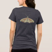 T-shirt En Tri-matière Papillon peint (Verso)