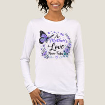 Papillon Violet "L'amour d'une mère ne faiblit jam