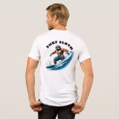 T-shirt En Tri-matière Paresseux de surf (Verso intégral)