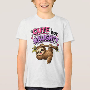 T-shirt En Tri-matière Paresseux mignon mais vilain
