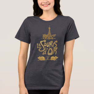 T-shirt En Tri-matière Paris Belle Epoque Cuisine Française Souris Fantai