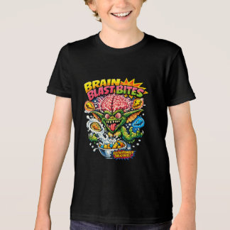 T-shirt En Tri-matière Parodie de boîte de céréales rétro dessin animé Br