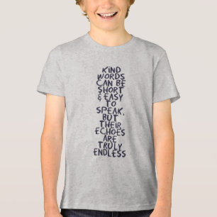 T-shirt En Tri-matière Paroles gentilles