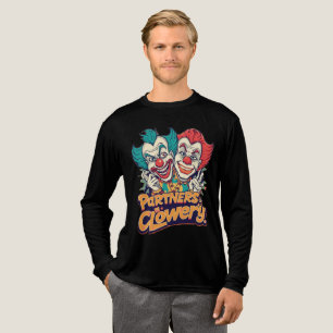 T-shirt En Tri-matière Partenaires en Clownerie (Punition de Clown Drôle)