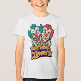 T-shirt En Tri-matière Partners in Clowery (Funny Clown Pun)
