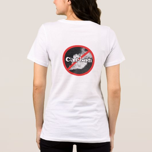 T-shirt En Tri-matière Pas de carbone - - T-shirt (Verso)