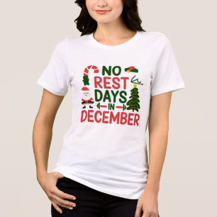 T-shirt En Tri-matière Pas de repos en décembre