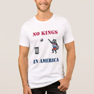 T-shirt En Tri-matière Pas de rois en Amérique Chemise de protestation po