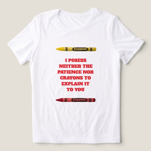 T-shirt En Tri-matière Pas de T-shirt T-Shirt Tri-Blend (Design Recto)