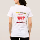 T-shirt En Tri-matière Pas de T-shirt T-Shirt Tri-Blend (Verso)