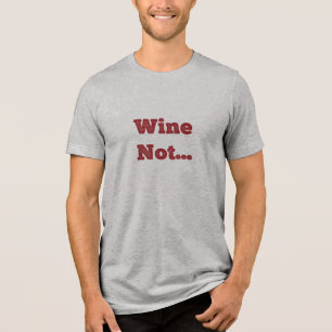T-shirt En Tri-matière Pas de vin ?