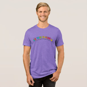 T-shirt En Tri-matière Pas fait pour se fondre dans la masse