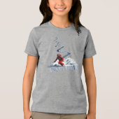 T-shirt En Tri-matière Patinage (Recto)