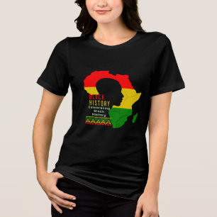 T-shirt En Tri-matière "Patrimoine africain : Célébration du Mois de l'hi