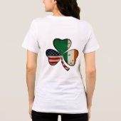 T-shirt En Tri-matière "Patrimoine chanceux" 🍀 🇺 🇸 🇪 (Verso)
