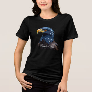 T-shirt En Tri-matière Patriotic Eagle girl t-shirt