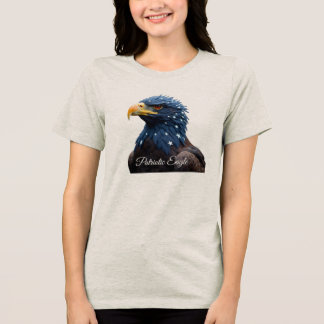 T-shirt En Tri-matière Patriotic Eagle girl t-shirt
