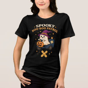 T-shirt En Tri-matière Patrol Boo-Boo éffrayant Infirmière pédiatrique