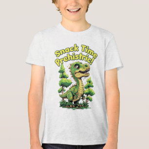 T-shirt En Tri-matière Pause Snack Préhistorique