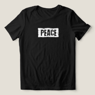 T-shirt En Tri-matière Peace Double Sided