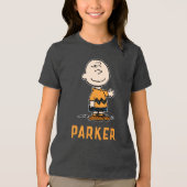 T-shirt En Tri-matière Peanuts | Charlie Brown (Recto)