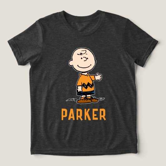 T-shirt En Tri-matière Peanuts | Charlie Brown (Design Recto)