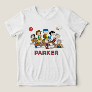 T-shirt En Tri-matière Peanuts Le Gang sur la Butte du Lanceur