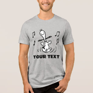 T-shirt En Tri-matière Peanuts Snoopy Danse