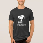 T-shirt En Tri-matière PEANUTS | Snoopy Teacher (Recto)