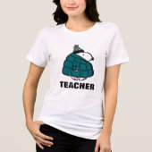 T-shirt En Tri-matière Peanuts | Warm & Cozy Teacher (Recto)