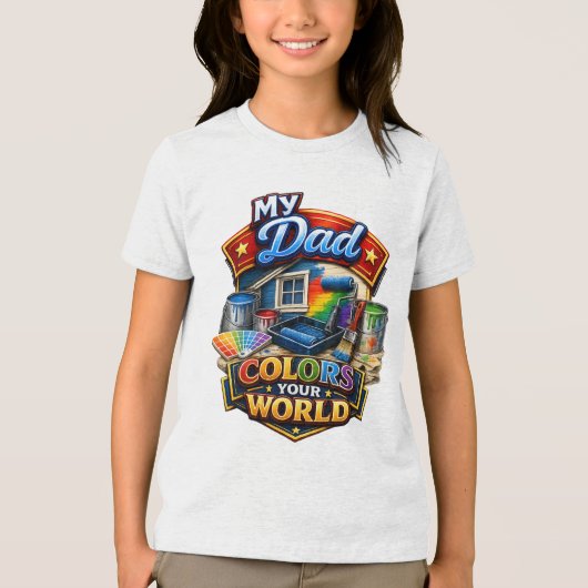T-shirt En Tri-matière Peintre (Recto)
